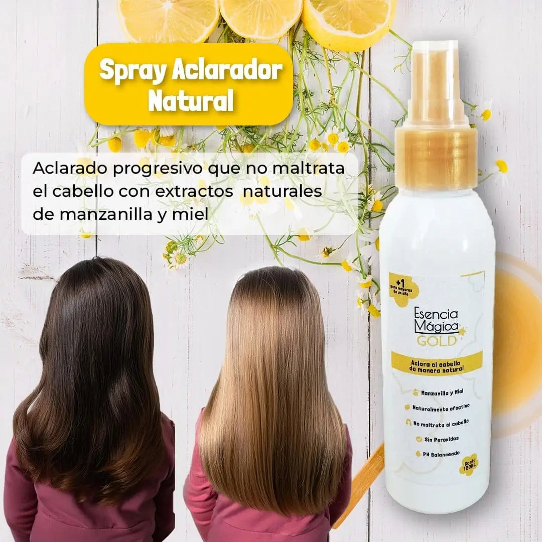 Kit Aclarador Natural Esencia Mágica Gold