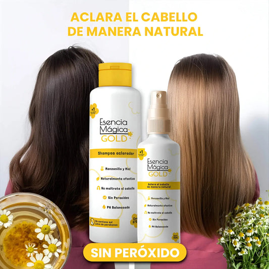 Kit Aclarador Natural Esencia Mágica Gold